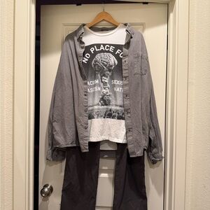 Eddie Bauer, Cult of Individuality, wrangler outfit bundle